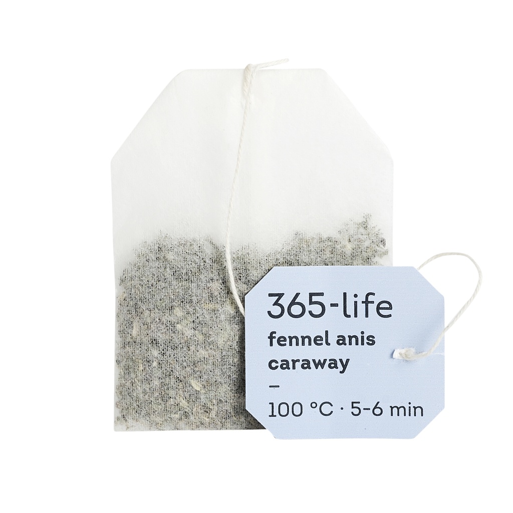 365 life Fennikel Anis Caraway Tea UTZ 50 x 1,5gr