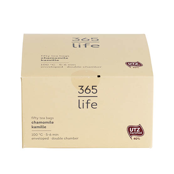 365 life Herbal Tea Chamomille UTZ 50 x 1,75gr