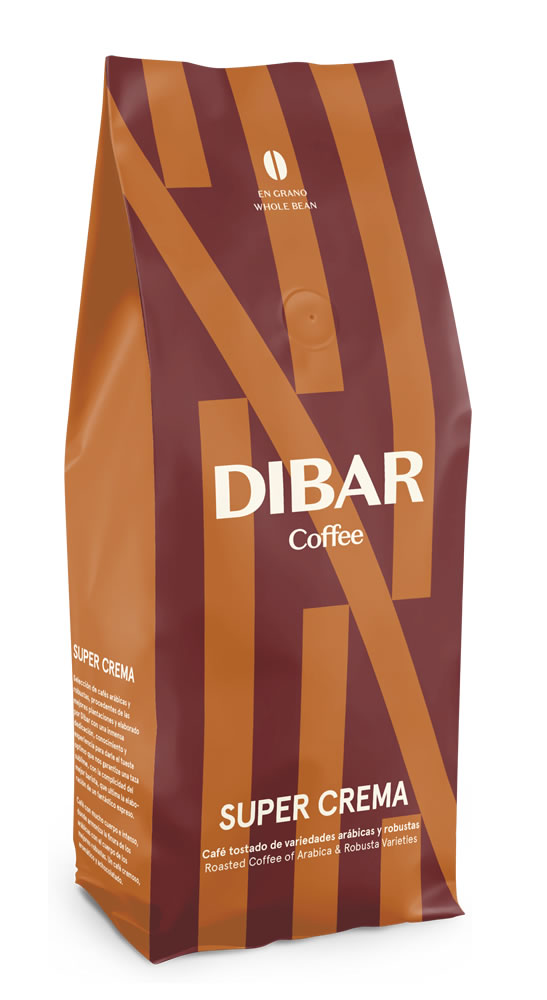 Dibarcafé SuperCrema 1 kg hele bønner