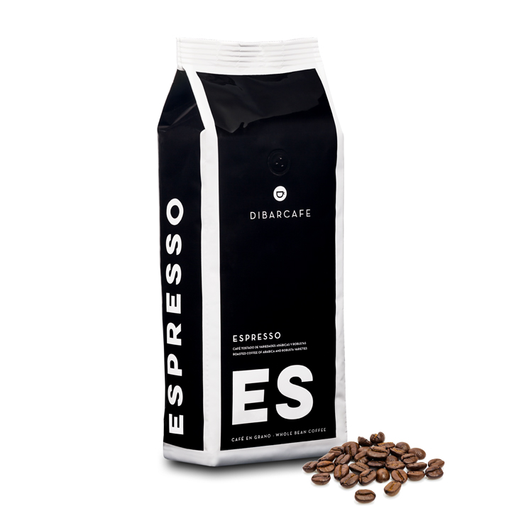 Dibarcafé Espresso 1 kg hele bønner