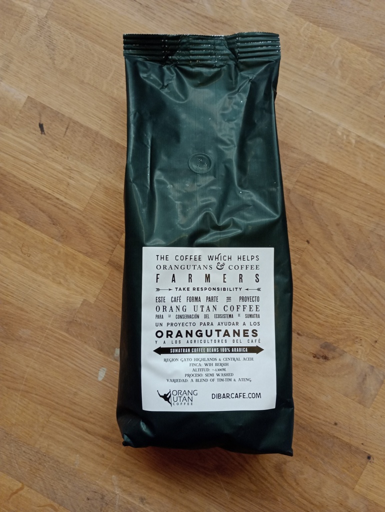 Orang Utan 1 kg. Espresso kaffe