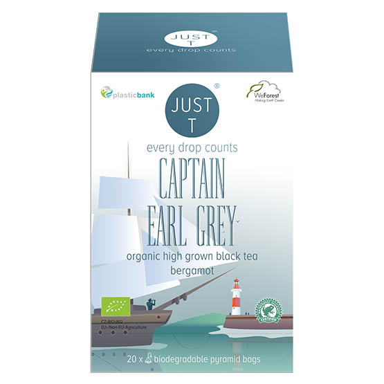 JUST T Pyramide Captain Earl Grey 2,5gr