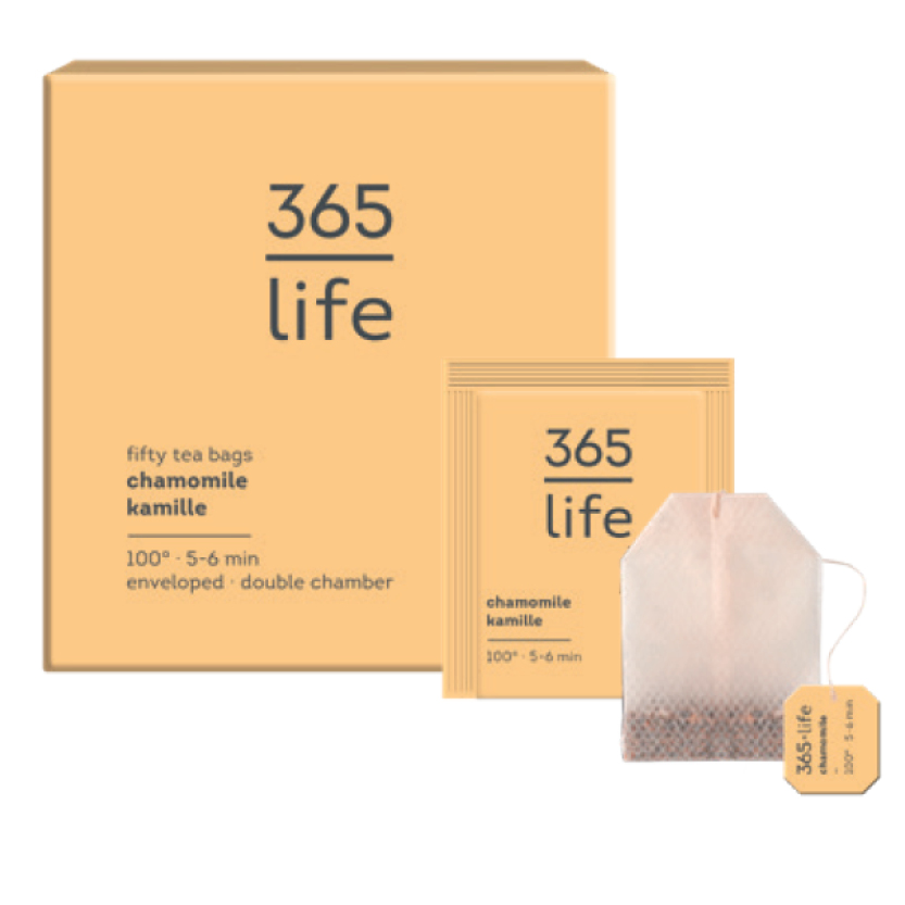 365 life Herbal Tea Kamille UTZ 50 x 1,75gr