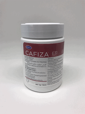 Rensetablet Urnex Cafiza E31 2gr. 100stk.