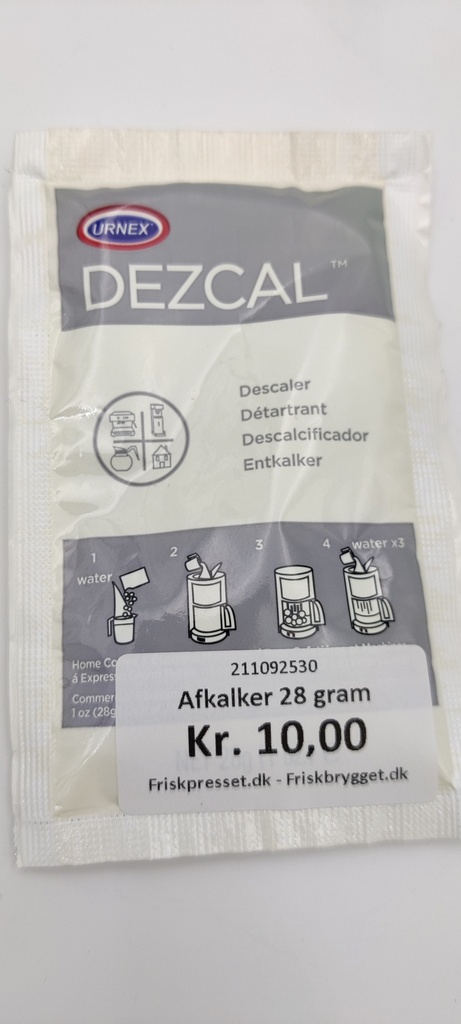 Urnex Afkalker 28 gr. (doseringspose)