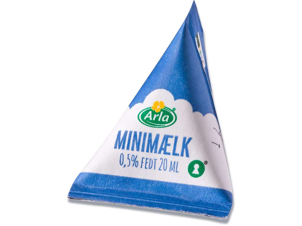 Minimælk Arla 0,5% 100 stk á 20 ml.