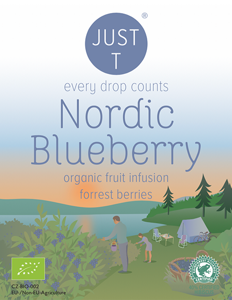 JUST T Nordic Blueberry