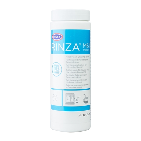 Urnex Rinza M61 - Mælkerens tabeletter - 120*4g