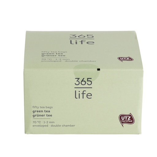 [460028] 365 life Green Tea UTZ 50 x 1,5gr